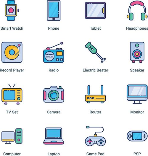 電子產(chǎn)品與家用電器插畫(huà)下載指南